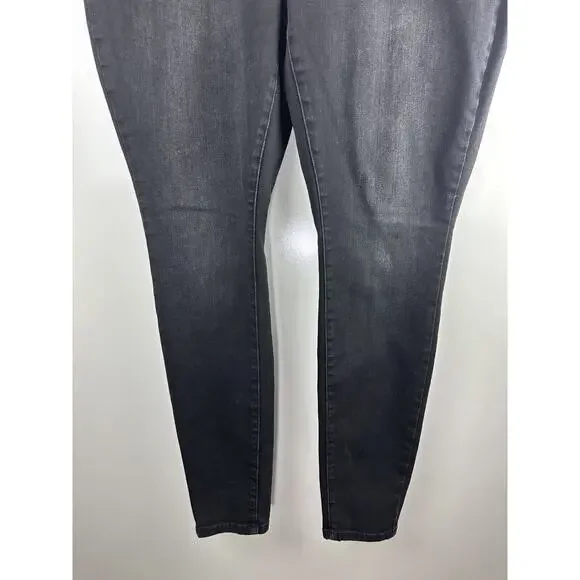 Judy Blue High Rise Skinny Black Denim Jeans Jb88450 Women's Plus Size 20W 20 - Picture 4 of 14